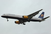 TF-FIK @ ESSA - Icelandair Boeing 757-200 approaching Stockholm Arlanda airport, Sweden. - by Henk van Capelle
