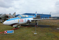 408 @ EGBE - preserved at the Midland Air Museum, wearing the false markings 1706 - by Chris Hall