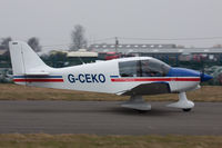 G-CEKO @ EGHS - At the LAA Fly-in and HMS Dipper 70th Anniversary celebrations. Privately owned. - by Howard J Curtis
