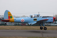 G-BARS @ EGHS - At the LAA Fly-In and HMS Dipper 70th Anniversary Event. Privately owned. Painted in Portuguese markings as 1377. - by Howard J Curtis