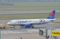 TC-OBN @ LOWW - Onur Air... Another airplane comming from Turkey! - by David Pauritsch
