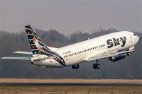 TC-SKD @ EDDR - Boeing 737-4Q8 - by Jerzy Maciaszek