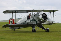 G-BUTX @ EGHA - Privately owned. - by Howard J Curtis