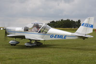 G-EMLE @ EGHA - Privately owned. - by Howard J Curtis