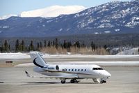 N401NK @ CYXY - On the ramp at Whitehorse, Yukon. - by Murray Lundberg