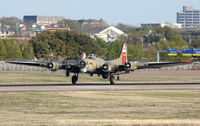 N93012 @ DAL - Collings Foundation B-17 at Dallas Love Field - by Zane Adams