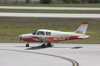 N250FT @ KISM - This Piper PA28-161 Cadet is operated by ACA Flying School at Kissimee