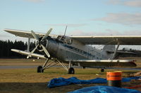 SE-KYV @ ESKN - An-2TP parked at Nyköping Skavsta airport, Sweden. Its was declared not airworthy in 2007 and its registration was cancelled. - by Henk van Capelle