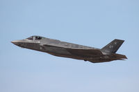 09-5005 @ NFW - F-35A departing NAS Fort Worth on it's delivery flight to Edwards AFB