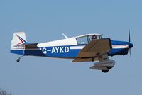 G-AYKD @ X3CX - About to touch down at Northrepps.. - by Graham Reeve