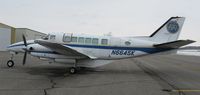 N6645K @ KAXN - Beech C-99 of Bemidji Aviation Services on the line. - by Kreg Anderson