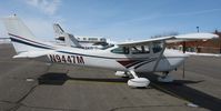 N9447M @ KAXN - Cessna 182P Skylane on the ramp.
