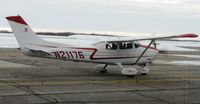 N21176 @ KAXN - Cessna 182P Skylane on the ramp. - by Kreg Anderson