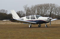 N33NW @ EGSV - Just landed. - by Graham Reeve