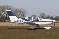 G-BKBN @ EGSV - Just landed. - by Graham Reeve