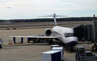 N893AT @ KRIC - At the gate Richmond, just in from ATL - by Ronald Barker