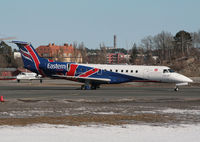 G-CGMB @ ESSB - Lining up runway 12. - by Anders Nilsson