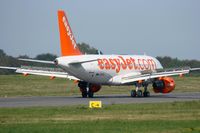 G-EZFU @ LFRB - Airbus A319-11, Landing rwy 07R, Brest-Bretagne Airport (LFRB-BES) - by Yves-Q