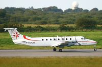F-GOOB @ LFRB - Beech 1900C-1, Take off run rwy 07R, Brest-Bretagne Airport (LFRB-BES) - by Yves-Q
