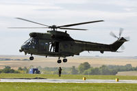 XW212 @ EGDN - Coming in to land at the Forward Air Refuelling Point. - by Howard J Curtis