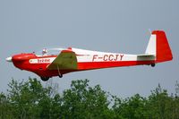 F-CCJY @ LFFQ - Scheibe SF-28A Tandem Falke, La Ferté-Alais Airfield (LFFQ) Air Show (Le Temps Des Hélices) - by Yves-Q