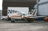 G-ARRM @ EGKA - The prototype Beagle 206, now preserved at Farnborough. [Not a Basset.] - by Howard J Curtis