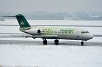YR-KMC @ EDDL - De-icing fluids give this Fk70 a shabby look. - by FerryPNL