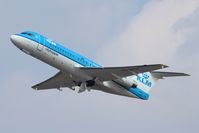 PH-WXA @ EGSH - Taking off from Norwich on runway 27. - by Graham Reeve