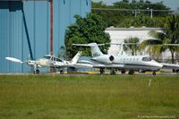 N389KA @ KFXE - Taken from the covered viewing area. - by Carl Byrne (Mervbhx)