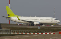 YL-BBK @ EGSH - G-GDFN(Jet2) sat on stand outside the KLM hangar.