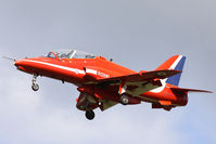 XX227 @ EGHH - 'Red Arrows'. - by Howard J Curtis