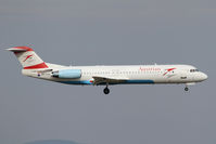 OE-LVO @ LOWW - Austrian Fokker 100 - by Thomas Ranner