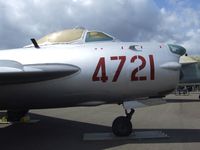 4721 - Mikoyan i Gurevich MiG-17PF (LIM-6MR) FRESCO-E at the Aerospace Museum of California, Sacramento CA