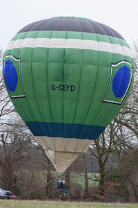 G-CEYD - At the 2013 Icicle Balloon Meet, Savernake Forest, Wilts. - by Howard J Curtis