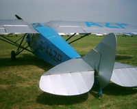 G-AAZP @ EGHA - Privately owned. - by Howard J Curtis