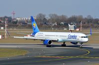 D-ABOE @ EDDL - Condor B753 exiting runway after landing - by FerryPNL