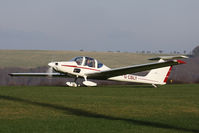 G-CBLY @ EGHA - Privately owned. A resident here. - by Howard J Curtis