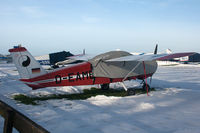 D-EAMB @ EGHA - Privately owned. A resident here, in the snow. - by Howard J Curtis
