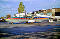 OY-MUB @ EKCH - Copenhagen Kastrup 1.11.96 - by leo larsen
