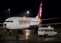 TC-IZC @ EGSH - Sat on stand at EGSH.