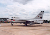 XS420 @ EGVA - In the static display. - by Howard J Curtis