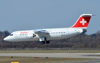 HB-IXT @ EDDL - Swiss BAe146 almost there. - by FerryPNL