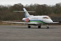ES-PHR @ EGHH - Parked at JETS after arriving from Pulkovo Airport, St Petersburg - by John Coates