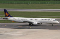 D-AEMB @ LOWW - Augsburg Airways ERJ-195 - by Andreas Ranner