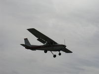N5443L @ SZP - 1980 Cessna 152, Lycoming O-235 115 Hp, on final Rwy 22 - by Doug Robertson