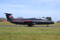 G-DELF @ EGDX - Aero L-29A Delfin - by Keith Morgan