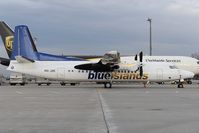 PH-JXK @ LOWW - Denim Air Fokker 50 - by Dietmar Schreiber - VAP