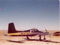 N5473A - Originally owned by the Johnson Brothers in Southern New Mexico, N5473A was bought for the Kerr ranch in 1971.  Originally red, white, and black, the plane was repainted and re-upholstered in 1975/1976 to resemble 1960 C-182 N8868T. - by Cleve Kerr