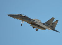 81-0063 @ KLSV - Taken over Neliis Air Force Base, Nevada. - by Eleu Tabares