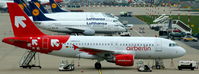 D-ABGS @ EDDL - Air Berlin (OLT-Express cs.), is parked on the apron at Düsseldorf Int´l (EDDL) - by A. Gendorf